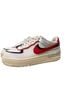 Nike White Black Red Sneakers Size 8 1/2 - photo 2