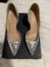 J.Crew Silver Heels Size 8 - photo 4