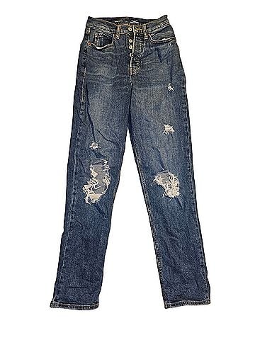 Old Navy High-Waisted O.G. Straight Button-Fly Ripped Jeans (view 1)
