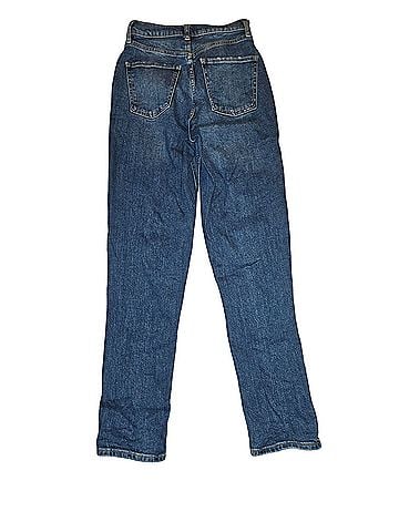 Old Navy High-Waisted O.G. Straight Button-Fly Ripped Jeans (view 2)