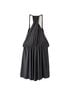 Express Solid Gray Black Sleeveless Blouse Size S - photo 4