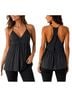 Express Solid Gray Black Sleeveless Blouse Size S - photo 1