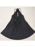 Express Solid Gray Black Sleeveless Blouse Size S - photo 5