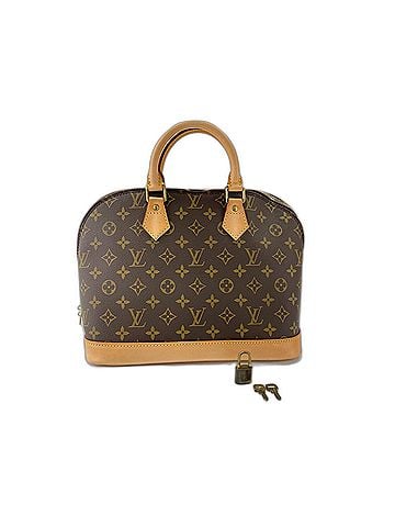Louis Vuitton Louis Vuitton Monogram Alma Handbag, Brown (view 1)