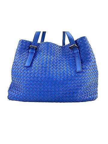 Bottega Veneta BOTTEGA VENETA Leather Handbag, Blue (view 2)
