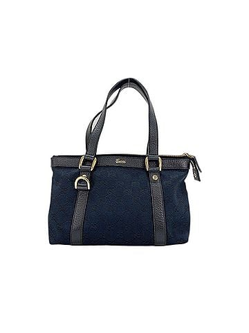 Gucci Gucci GG Canvas Handbag, Navy (view 1)