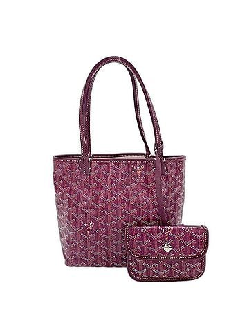 Goyard Goyard Saint Louis Junior handbag, purple (view 1)