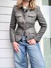Banana Republic 100% Wool Gray Blazer Size 10 - photo 5
