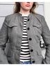 Banana Republic 100% Wool Gray Blazer Size 10 - photo 7