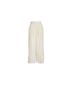 Khaite Solid Ivory Casual Pants Size 8 - photo 1
