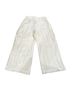 Khaite Solid Ivory Casual Pants Size 8 - photo 3