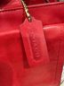 Coach Red Gold Tote One size - photo 5