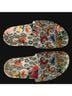 Johnny Was Floral Leopard Print Multi Color Sandals Size 7 - photo 8