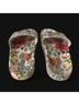 Johnny Was Floral Leopard Print Multi Color Sandals Size 7 - photo 4