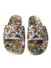 Johnny Was Floral Leopard Print Multi Color Sandals Size 7 - photo 1