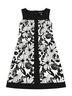 Nannette Floral Black White Casual Dress Size 6 - photo 2