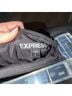 Express Solid Black Formal Skirt Size 8 - photo 3