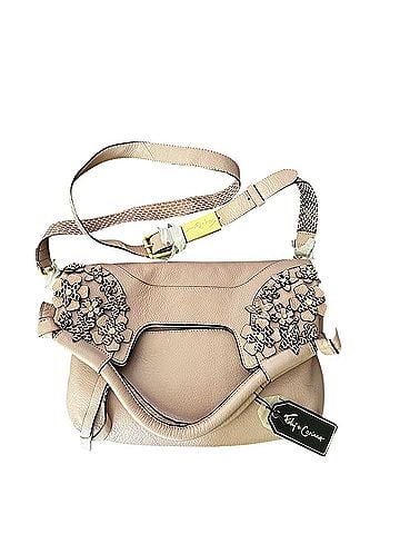 Foley + Corinna Tea Rose, Dahlia Leather Satchel (view 1)
