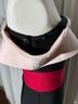 Venus Color Block Black Pink Red Cocktail Dress Size S - photo 11