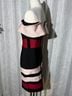 Venus Color Block Black Pink Red Cocktail Dress Size S - photo 8