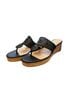 Jack Rogers 100% Leather Black Sandals Size 9 - photo 1