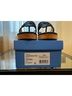 Jack Rogers 100% Leather Black Sandals Size 9 - photo 3