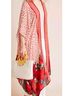 Anthropologie Polka Dots Floral Red Multi Color Poncho One size - photo 3