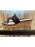 Jack Rogers 100% Leather Black Sandals Size 9 - photo 4