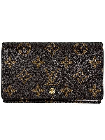 Louis Vuitton Louis Vuitton Portefeuille Trésor Bi-fold Wallet, Monogram Brown, M61736, Women's (view 1)