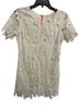 JOA 100% Polyester 94% Cotton 6% Spandex 100% Polyester Floral White Cocktail Dress Size S - photo 2
