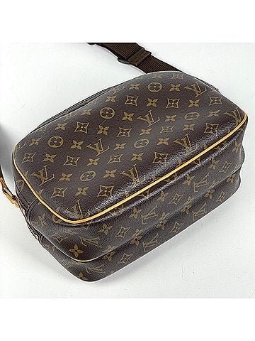 Louis Vuitton Louis Vuitton Reporter PM Crossbody Shoulder Bag, Monogram Brown, M45254, Women's (view 2)