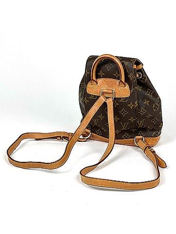 Louis Vuitton Louis Vuitton Mini Montsouris Backpack Daypack Rucksack Monogram Brown M51137 Women's (view 2)
