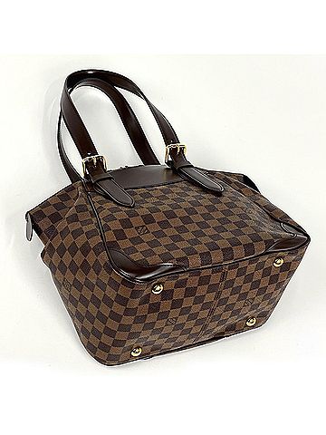 Louis Vuitton Louis Vuitton Verona MM Handbag Tote Bag Shoulder Damier Brown N41118 Women's (view 2)