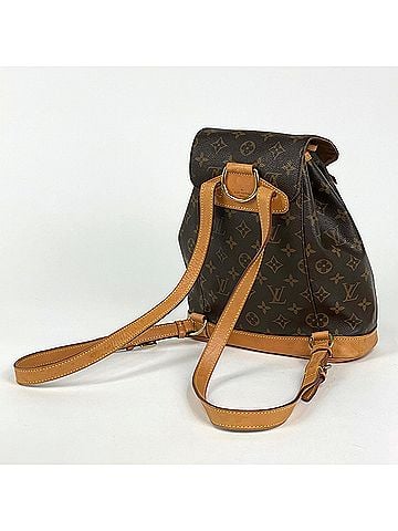Louis Vuitton Louis Vuitton Montsouris MM Backpack Daypack Rucksack Monogram Brown M51136 Women's (view 2)