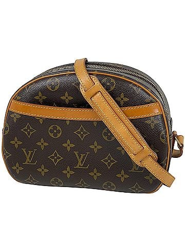 Louis Vuitton Louis Vuitton Blois Shoulder Bag, Crossbody, Monogram Brown, M51221, Women's (view 1)