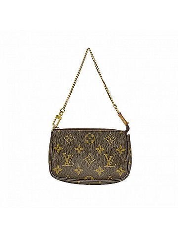 Louis Vuitton Louis Vuitton Monogram Mini Pochette Accessoires M58009 Brown Women's Bag/Pouch (view 1)