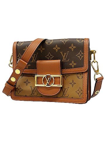 Louis Vuitton Louis Vuitton Monogram Reverse Dauphine MINI Shoulder Bag M45959 Brown Women's (view 1)