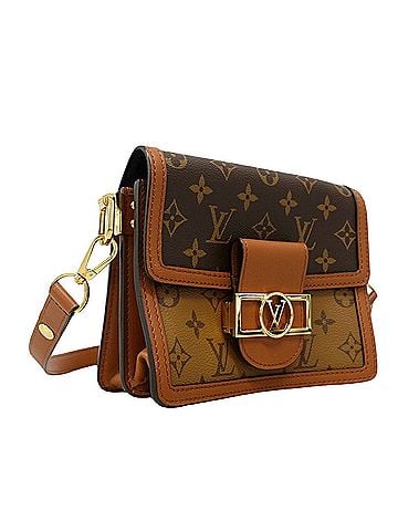 Louis Vuitton Louis Vuitton Monogram Reverse Dauphine MINI Shoulder Bag M45959 Brown Women's (view 2)