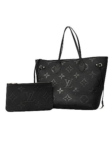 Louis Vuitton Louis Vuitton Monogram Empreinte Neverfull MM Tote Bag M45685 Noir (Women's) (view 1)