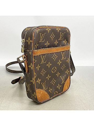 Louis Vuitton Louis Vuitton Monogram Danube Shoulder Bag M45266 Brown Women's (view 2)