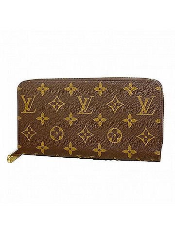 Louis Vuitton Louis Vuitton Monogram Zippy Wallet M42616 Brown Long (Men's/Women's) (view 1)