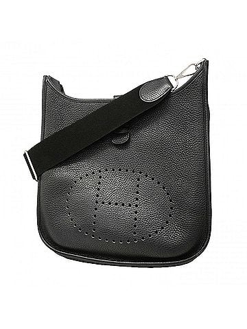 Hermès Hermes Evelyne 3PM Shoulder Bag, Taurillon Clemence Leather, Black, X Stamp, Women's (view 1)