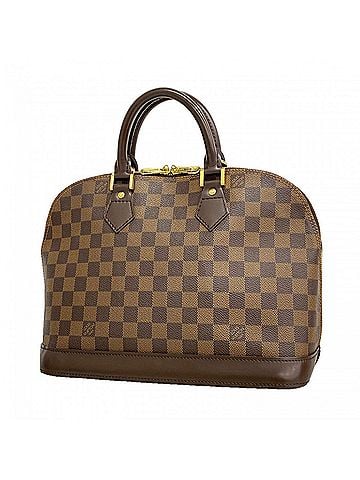 Louis Vuitton Louis Vuitton Damier Alma Handbag N51131 Ebene Women's (view 1)