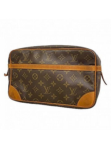 Louis Vuitton Louis Vuitton Monogram Compiegne 28 Clutch Bag M51845 Brown (Men's/Women's) (view 1)