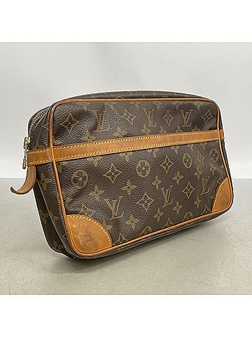 Louis Vuitton Louis Vuitton Monogram Compiegne 28 Clutch Bag M51845 Brown (Men's/Women's) (view 2)