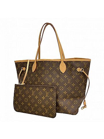 Louis Vuitton Louis Vuitton Monogram Neverfull MM Tote Bag M46975 Brown Rose Beige Women's (view 1)