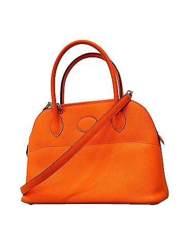 Hermès Hermes Bolide 27 Handbag, Veau Epsom Leather, Feu, ?P Stamp, 2-way bag for women (view 1)