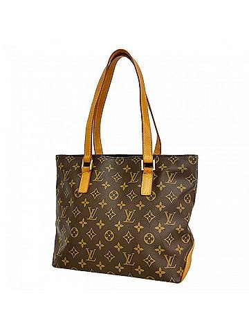 Louis Vuitton Louis Vuitton Monogram Cabas Piano Tote Bag M51148 Brown Women's (view 1)