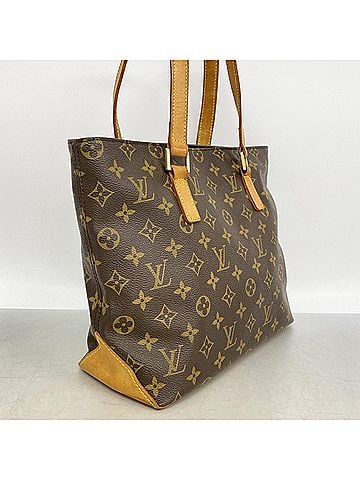 Louis Vuitton Louis Vuitton Monogram Cabas Piano Tote Bag M51148 Brown Women's (view 2)