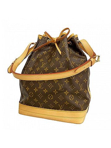 Louis Vuitton Louis Vuitton Monogram Noe Shoulder Bag M42224 Brown Women's (view 1)